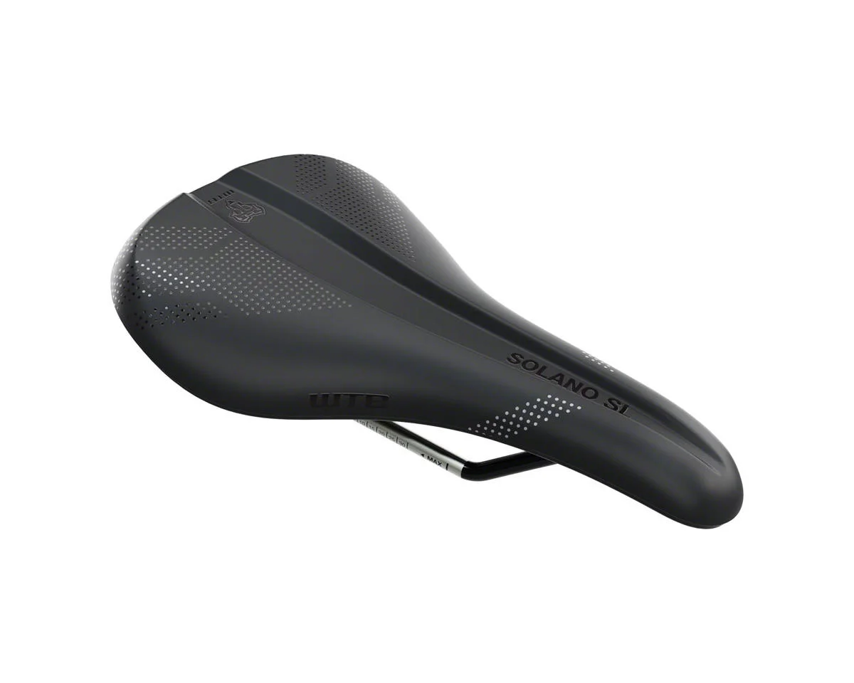 WTB Solano SL Fusion Form Saddle (Black) (Titanium Rails) (Wide) (157mm)